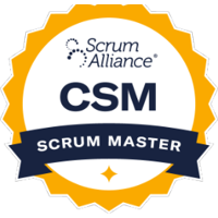 Scrum Alliance CSM badge